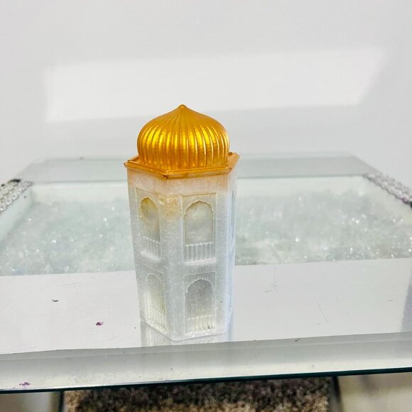 Islamic Resin Decor Set – Crescent Moon & Mosque, Star, and Mosque Sculptures - Picture 2 of 5